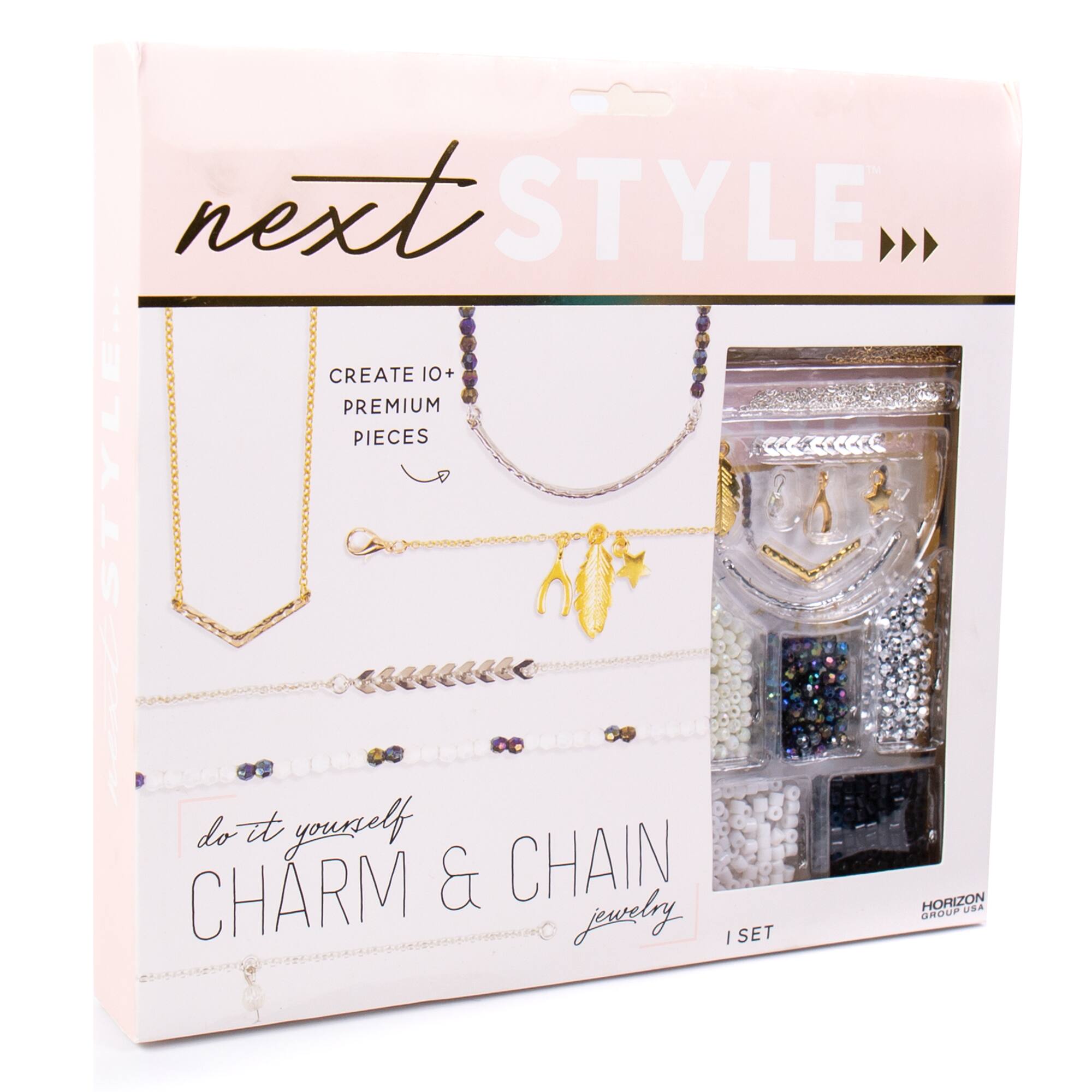 Next Style™ DIY Charm & Chain Jewelry